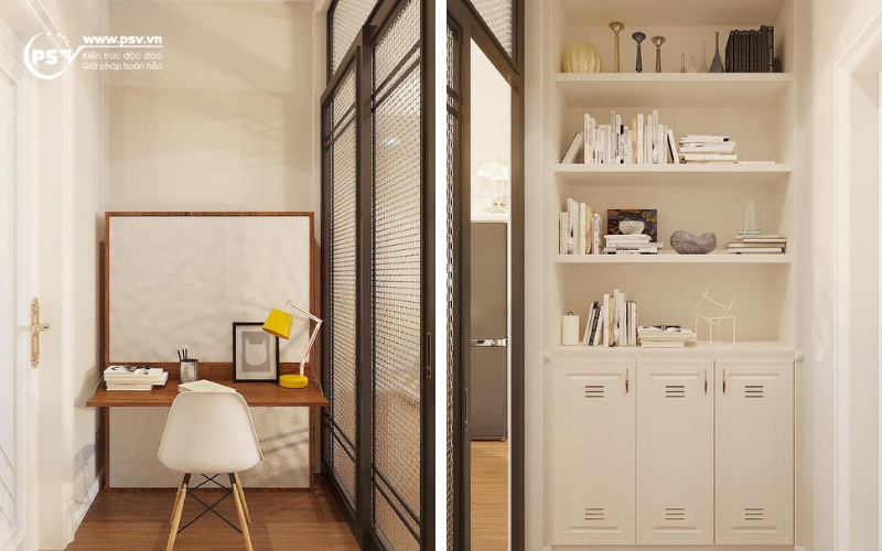 PSV thiết kế nội thất tân cổ điển cho căn hộ 120m2