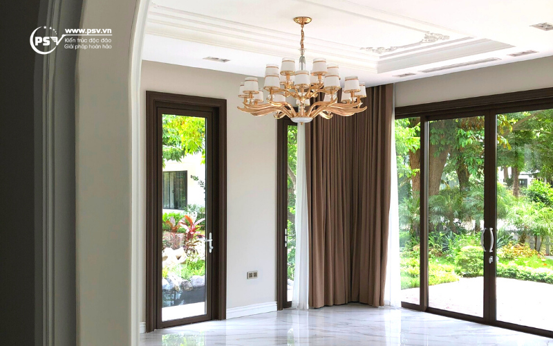 Hệ thống đèn trang trí phòng khách