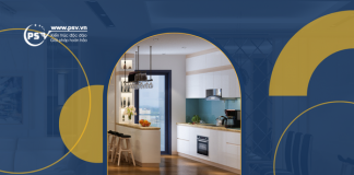 PSV thiết kế thi công nội thất chung cư 3 phòng ngủ tại Valencia Garden