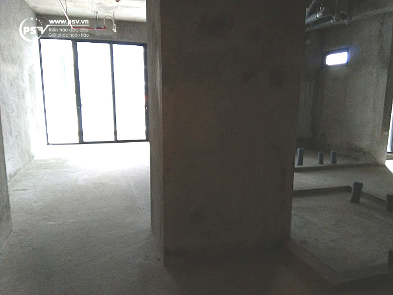 Không gian căn hộ 2 phòng ngủ tại Vinhomes Skylake