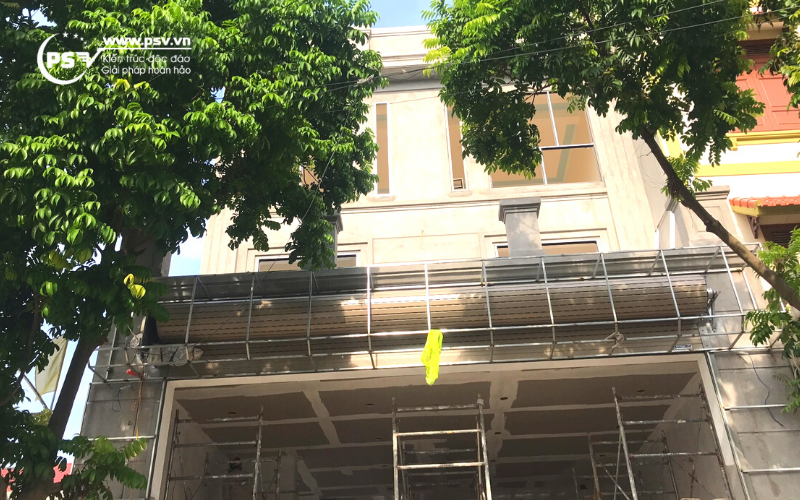 Nhà phố hoàn thiện phần thô