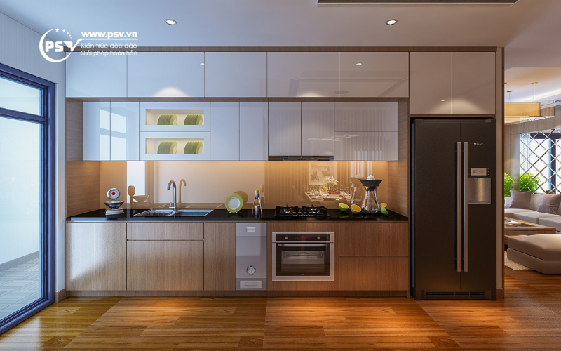Nội thất phòng bếp của căn hộ