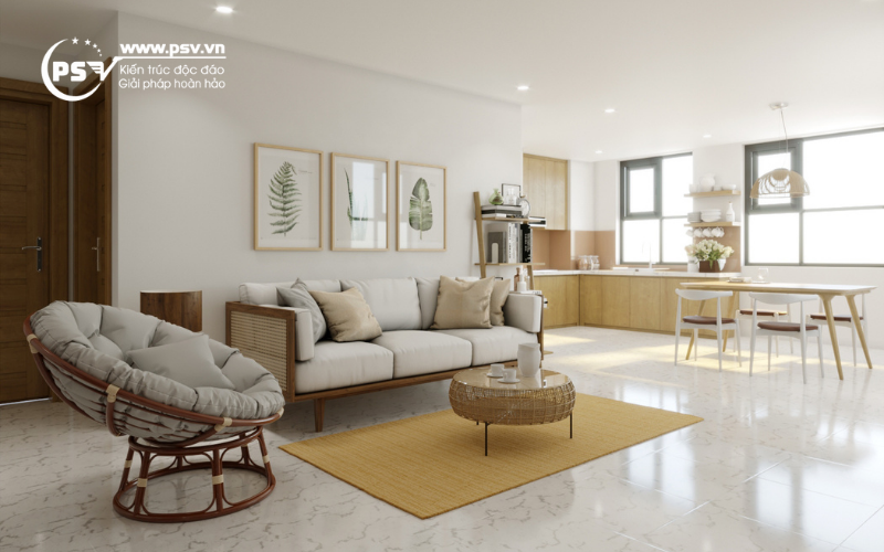 PSV thiết kế thi công nội thất chung cư