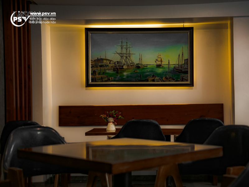 Nội thất quán cafe cho không gian trong nhà