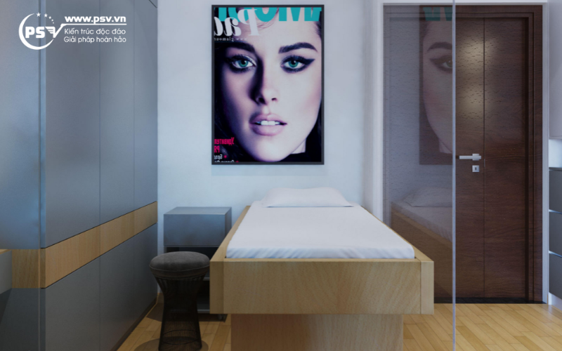 PSV thi công thiết kế nội thất chung cư 3 ngủ phong cách hiện đại