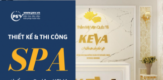 PSV thiết kế thi công Spa