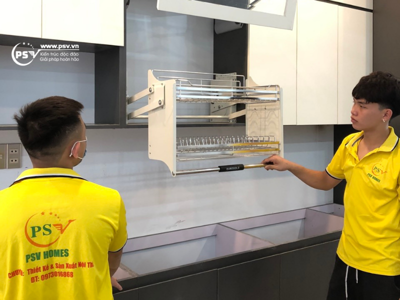 PSV thiết kế thi công nội thất biệt thự 4 tầng Ecopark