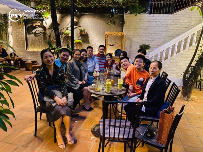 Ảnh chụp tại quán cafe Lagom do PSV thiết kế thi công