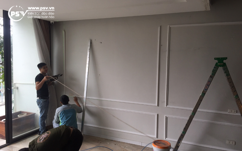 Kiến trúc sư PSV đang thi công spa Keva