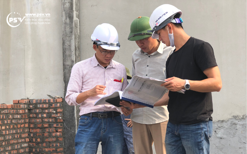 PSV thiết kế và thi công nhà phố hiện đại tại Hải Dương