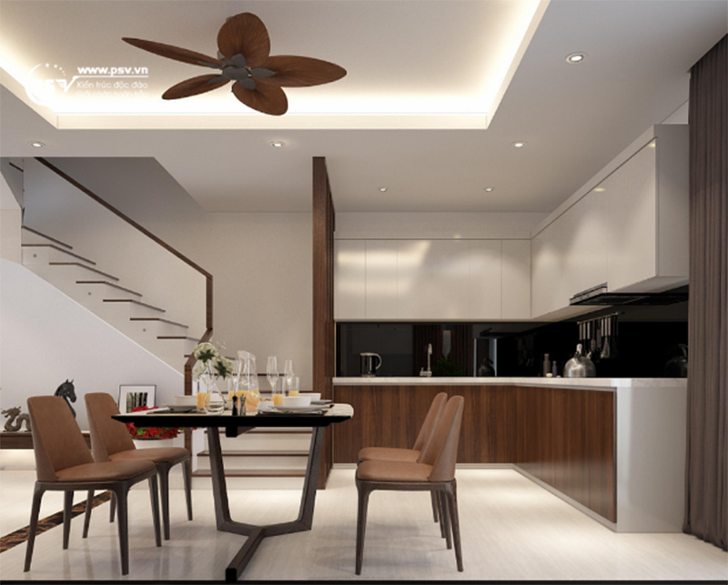 Nội thất phòng bếp của căn hộ