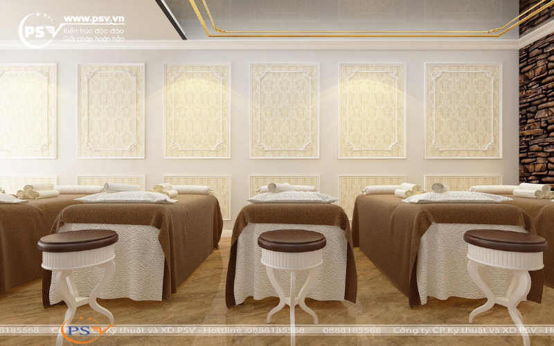 PSV thiết kế và thi công SPA đẹp thu hút khách