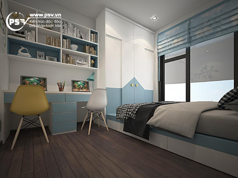 Nội thất phòng ngủ của con