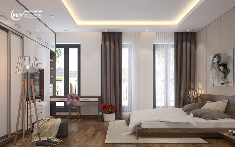 Phòng ngủ Master của căn hộ