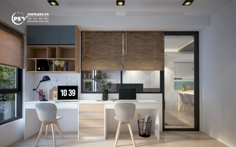 Phòng làm việc của gia chủ 