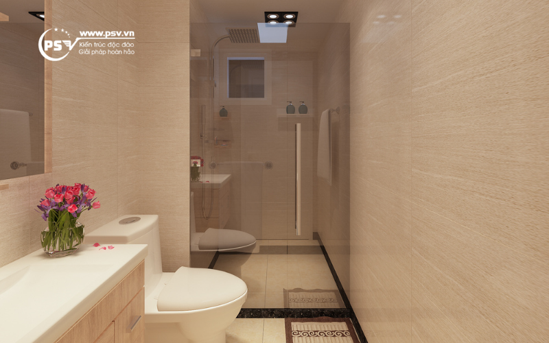 Phòng vệ sinh của căn hộ
