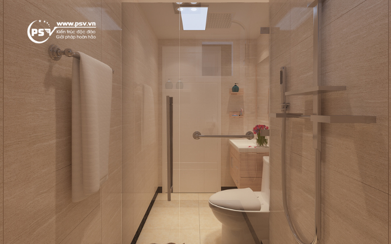 Nội thất phòng vệ sinh master