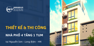 PSV thiết kế thi công nhà phố