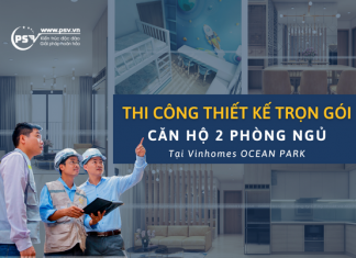 PSV thiết kế và thi công trọn gói căn hộ
