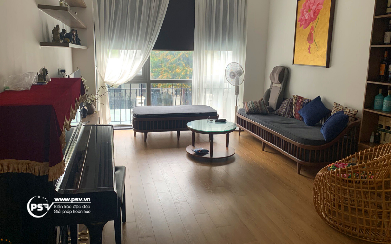 Biệt thự Nguyệt Quế do PSV thi công, thiết kế