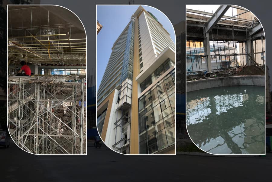 Hình ảnh thi công dự án Hà Thành Melia mà PSV đã quản lý dự án thi công xây dựng