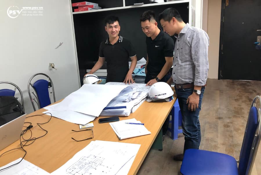 Hình ảnh quá trình quản lý dự án Hà Thành Melia của PSV