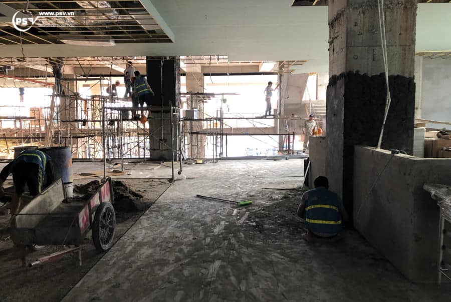 Hình ảnh quá trình quản lý dự án Hà Thành Melia của PSV