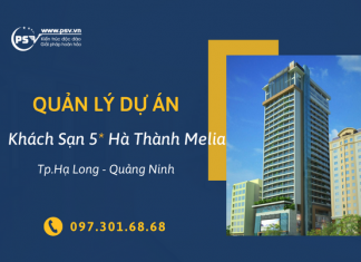 PSV quản lý dự án khách sạn 5* Hà Thành Melia