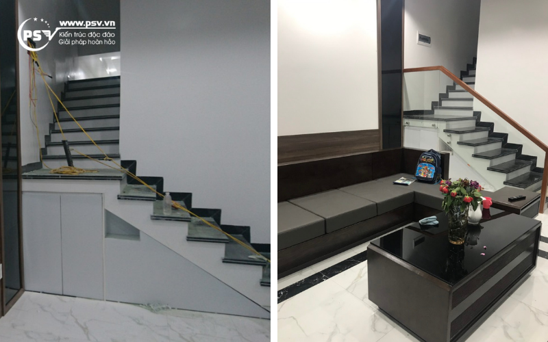 PSV thi công thiết kế cầu thang bộ