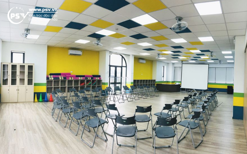 Không gian phòng học - PSV thiết kế thi công trọn gói