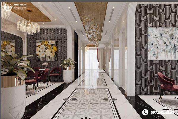 Khu vực sảnh Tầng 1- Khách sạn Đồi Rồng - Đồ Sơn - Hải Phòng