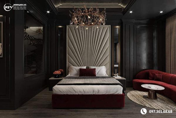 Thiết kế phòng ngủ Deluxe- Khách sạn Đồi Rồng - Đồ Sơn - Hải Phòng
