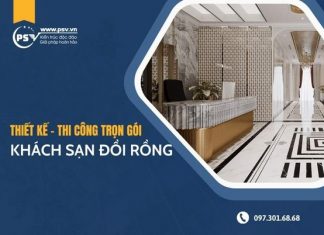 PSV Thiết kế thi công trọn gói khách sạn Đồi Rồng Đồ Sơn - Hải Phòng