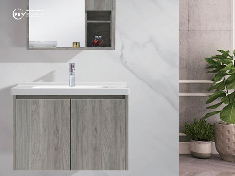 Sử dụng kệ đỡ Lavabo