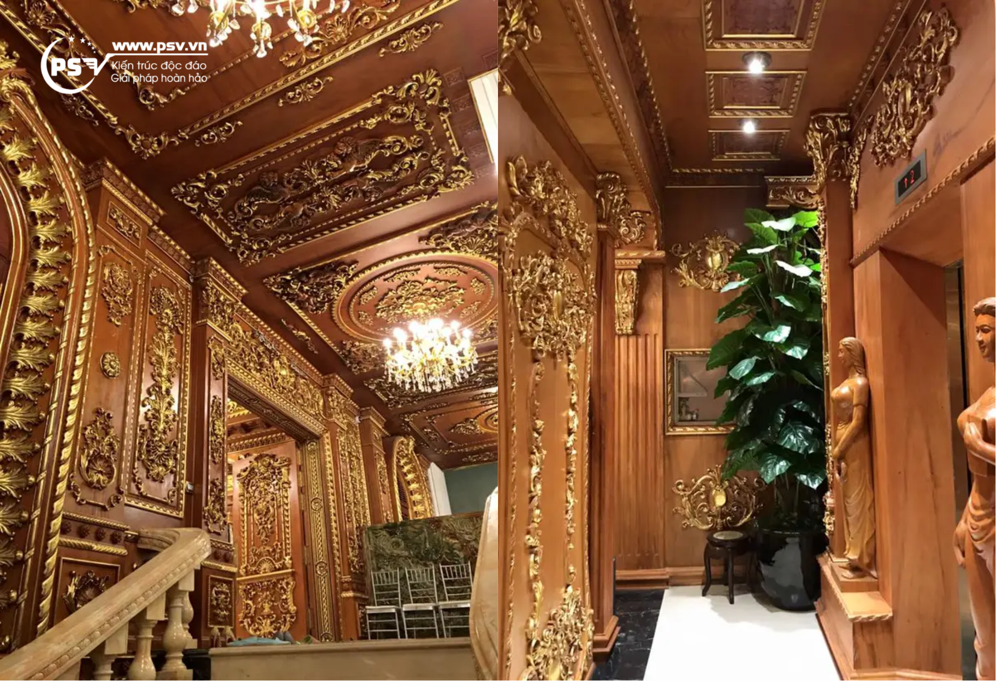 Biệt thự Gà Vàng - mẫu nhà biệt thự đẹp tại Hà Nội