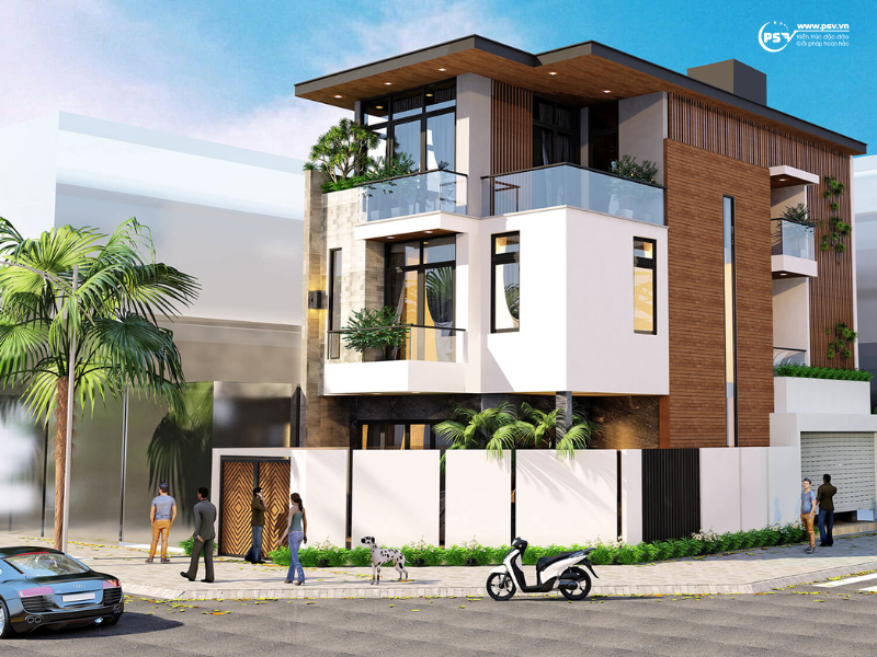 Giải pháp Kiến trúc xanh cho Nhà trong phố