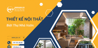 Nội thất biệt thự nhà vườn – Thiết kế chuyên nghiệp bởi PSV