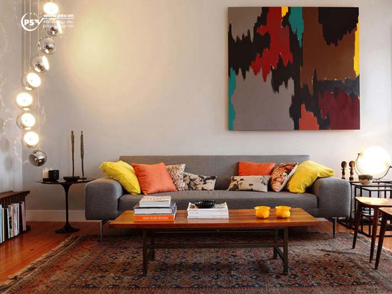 Đơn giản nhưng cuốn hút cùng không gian nội thất retro