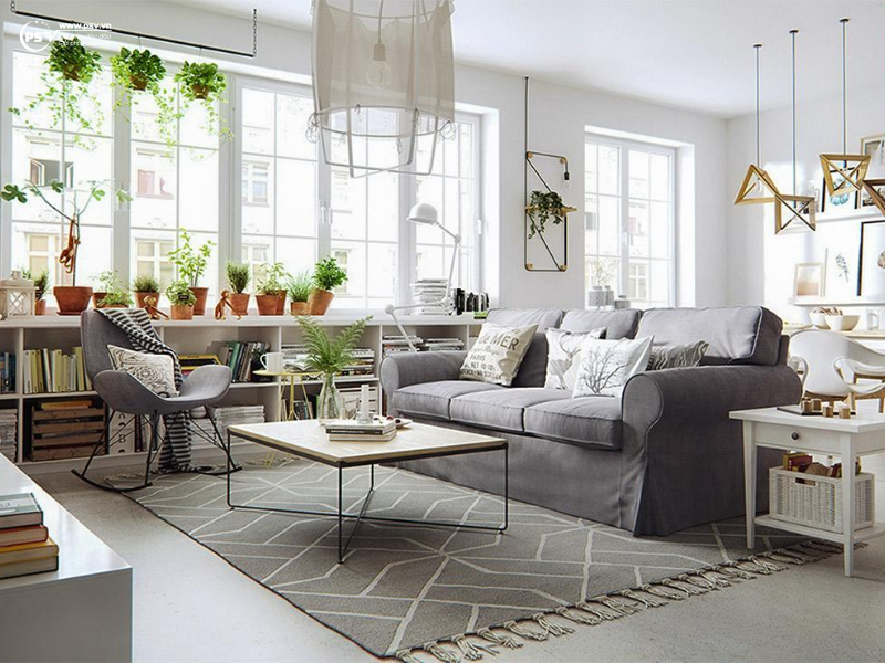 Biệt thự nhà vườn phong cách Scandinavian