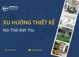 PSV thiết kế nội thất biệt thự đẹp
