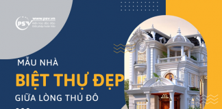 Mẫu Nhà Biệt Thự Đẹp và Sang Trọng Bậc Nhất Giữa Lòng Thủ Đô Mẫu nhà biệt thự đẹp